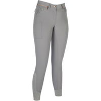 Womens Riding Breeches Rosegold Sparkle Full Seat